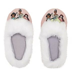Disney Collection Girls Princess Slip-On Slippers (NWT)